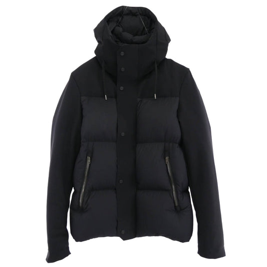 Herno ヘルノ PI000898U-12456-9300 GLOBE ECOAGE METROPOLITAN BOMBER ボンバー ダウン ジャケット ブラック系 44【中古】