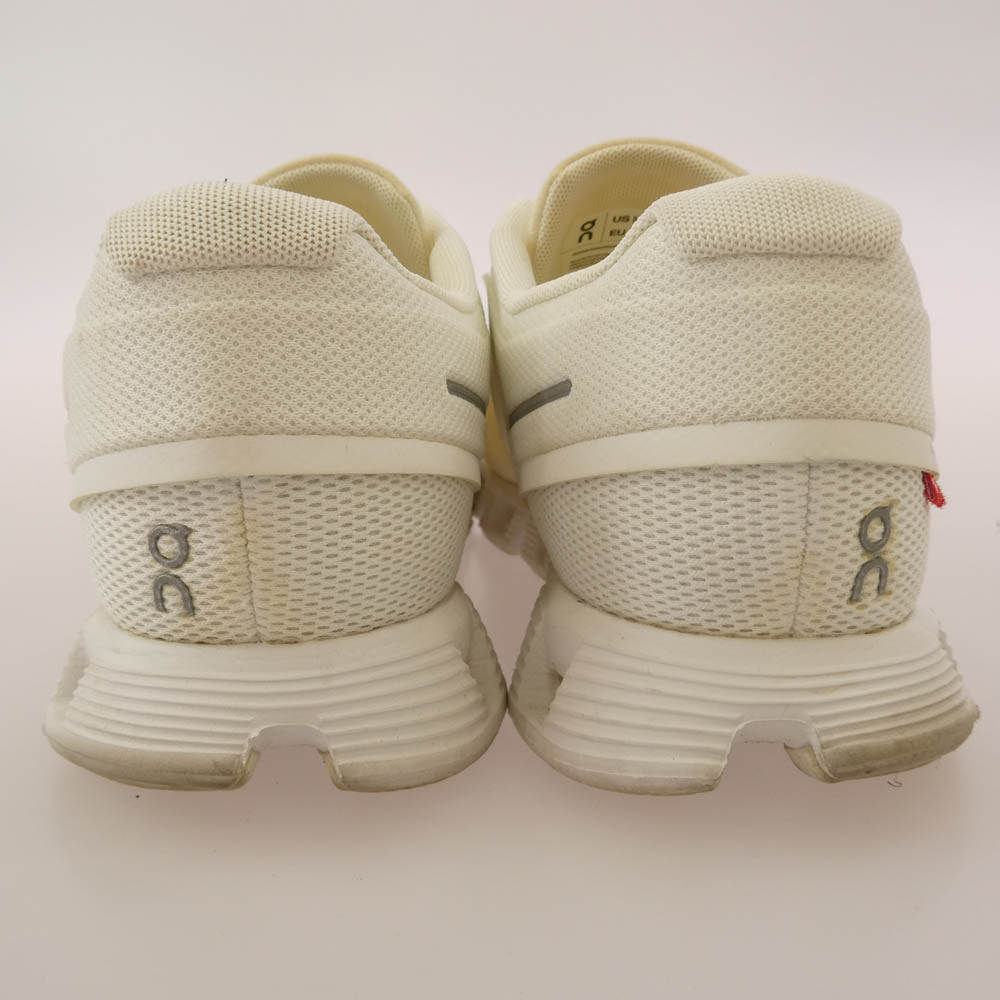 ON オン Cloud5 クラウド5 ローカット スニーカー ランニングシューズ ホワイト系 27.5cm【中古】
