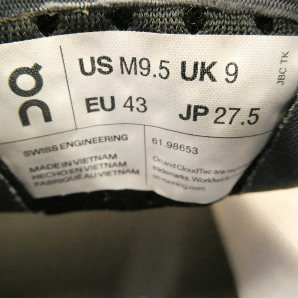 ON オン Cloudmonster クラウドモンスター ローカット スニーカー ランニングシューズ 27.5cm【中古】