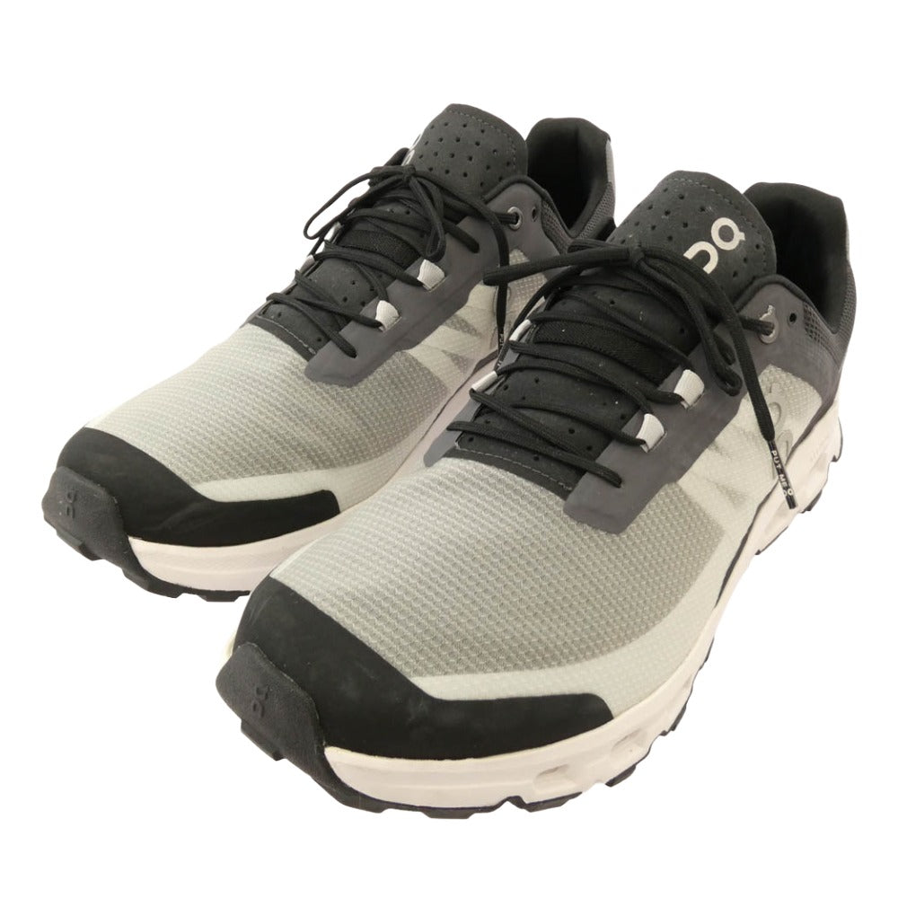 ON オン CLOUDVISTA クラウドビスタ ランニングシューズ ローカット スニーカー グレー系 28cm【中古】