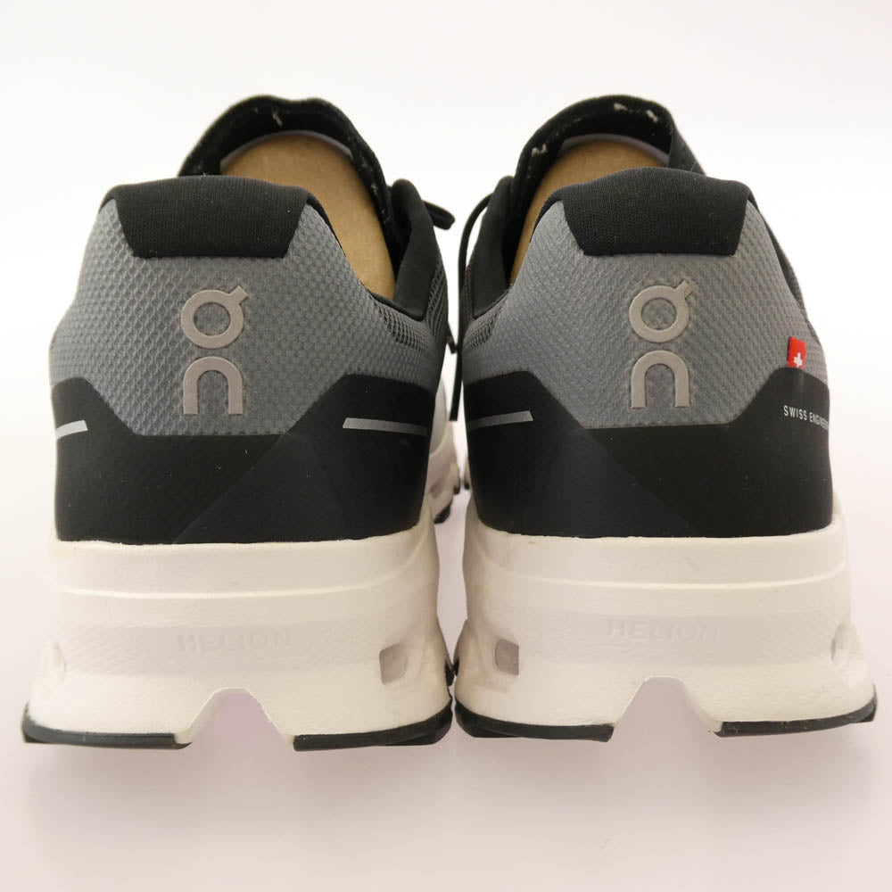 ON オン CLOUDVISTA クラウドビスタ ランニングシューズ ローカット スニーカー グレー系 28cm【中古】