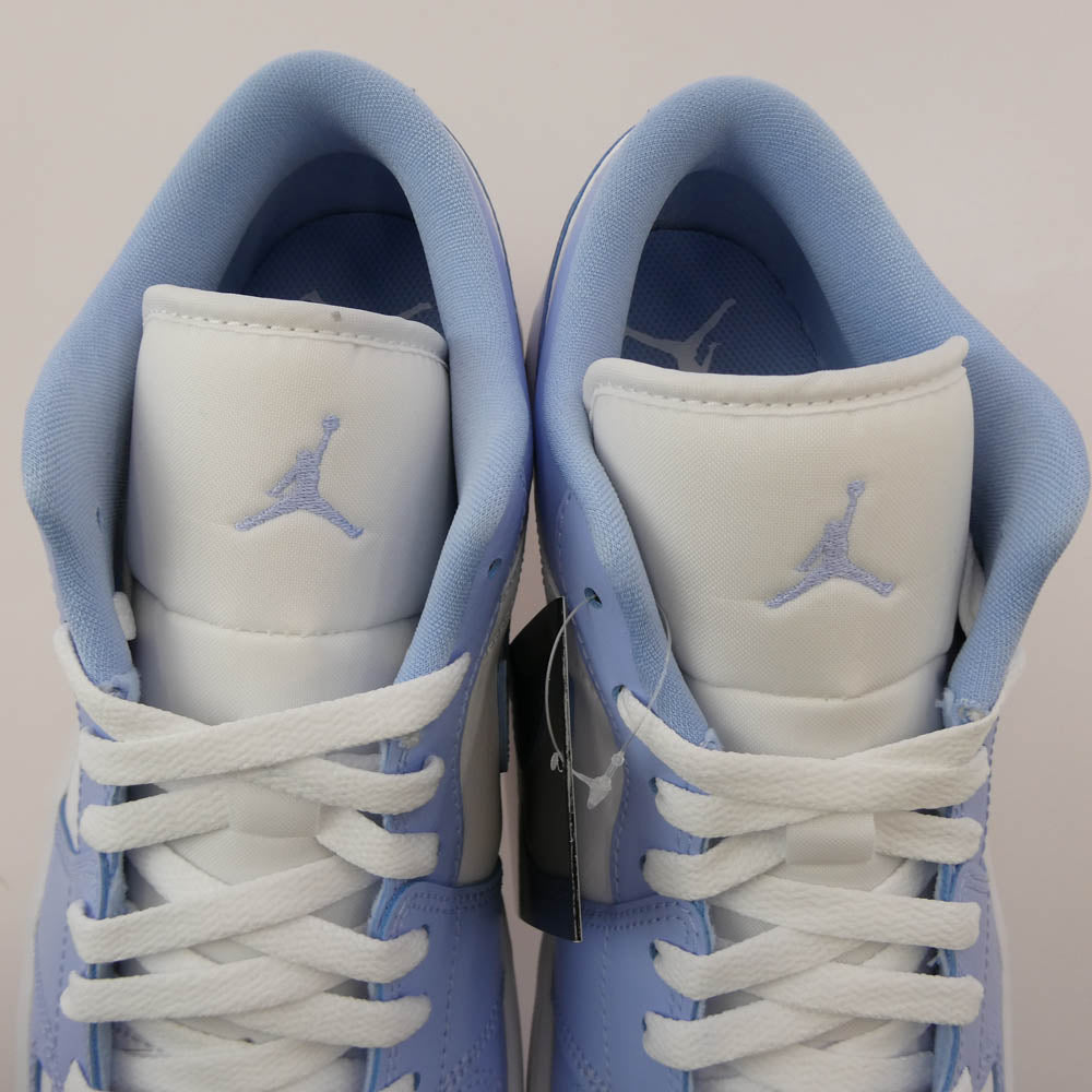 NIKE ナイキ DC0774-142 WMNS AIR JORDAN 1 LOW WHITE ICE BLUE AJ1 ウィメンズ エアジョーダン ローカット スニーカー ライトブルー系 29cm【極上美品】【中古】