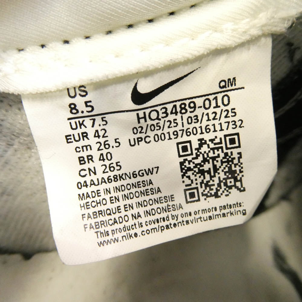 NIKE ナイキ HQ3489-010 KILLSHOT 2 PRM キルショット2 ローカット レザー スニーカー ブラック系 26.5cm【中古】