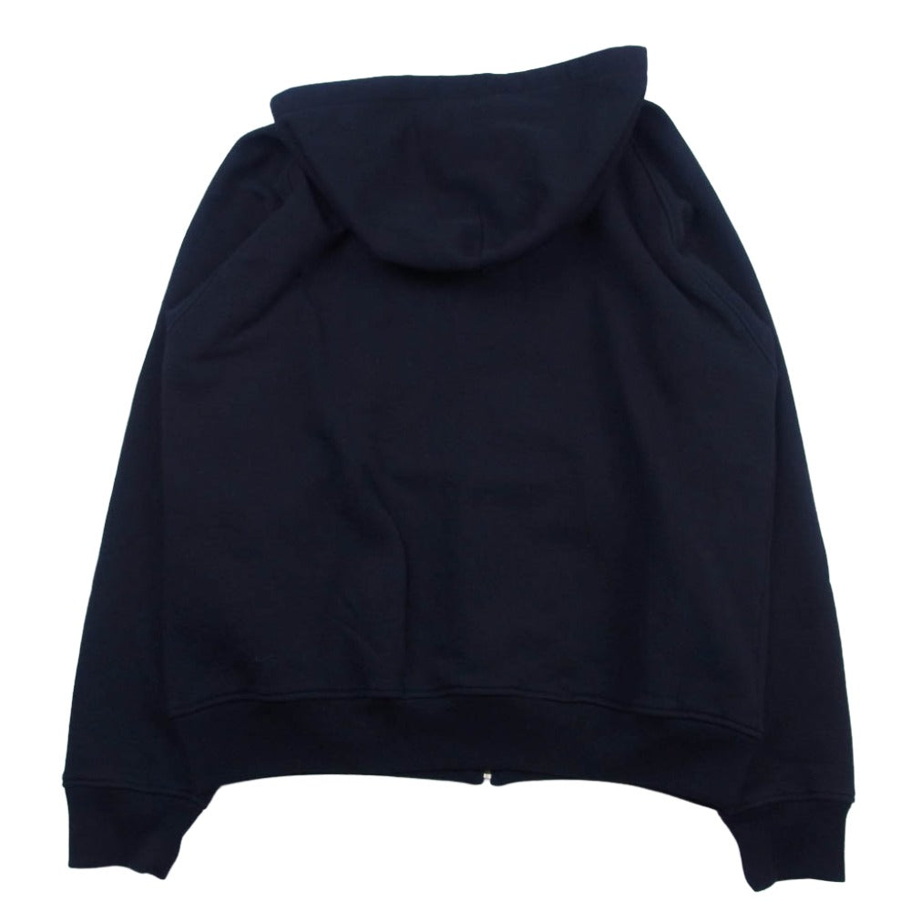 COMOLI コモリ 25SS B01-05001 コットン裏毛ジップパーカー ブラック系 3【中古】