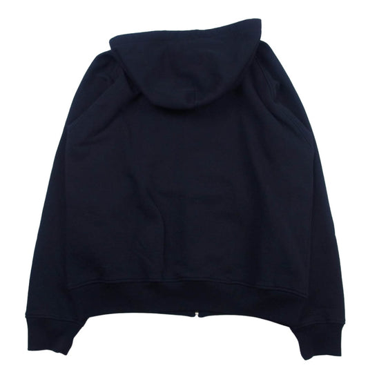 COMOLI コモリ 25SS B01-05001 コットン裏毛ジップパーカー ブラック系 3【中古】