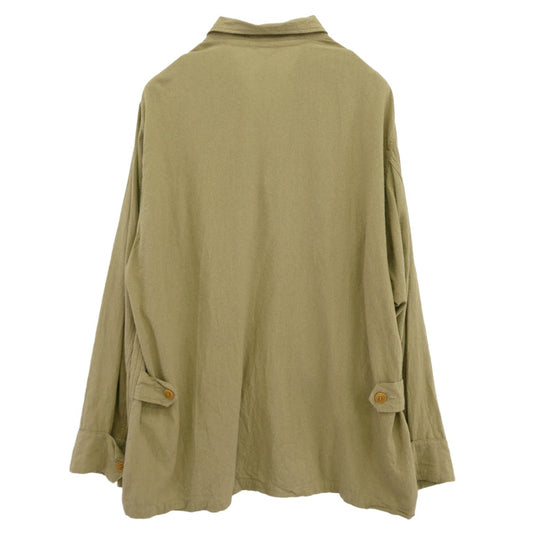 COMOLI コモリ 25SS B01-01031 ローシルク BDU ジャケット カーキ系 3【中古】