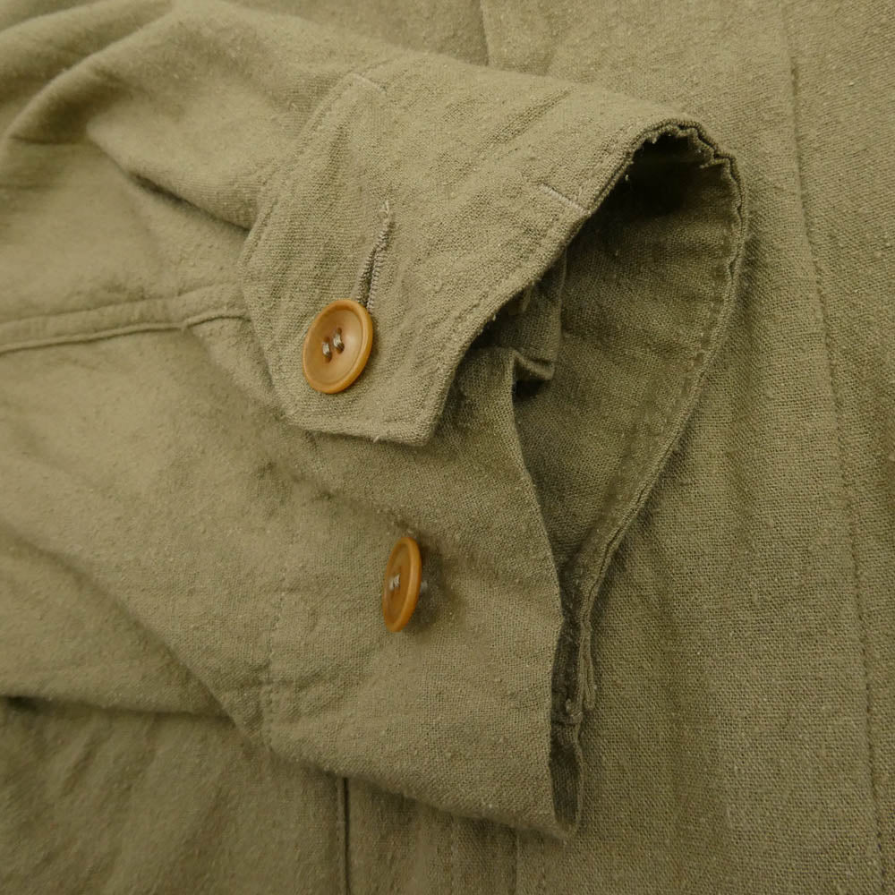 COMOLI コモリ 25SS B01-01031 ローシルク BDU ジャケット カーキ系 3【中古】