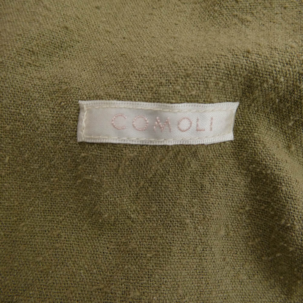 COMOLI コモリ 25SS B01-01031 ローシルク BDU ジャケット カーキ系 3【中古】