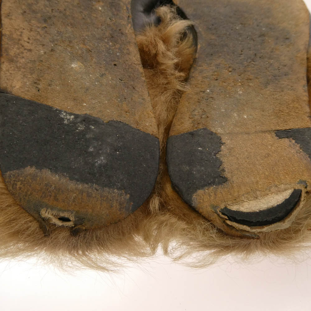 GUCCI グッチ エンブロイダリー ホースビット プリンスタウン レザー サンダル ブラック系【中古】