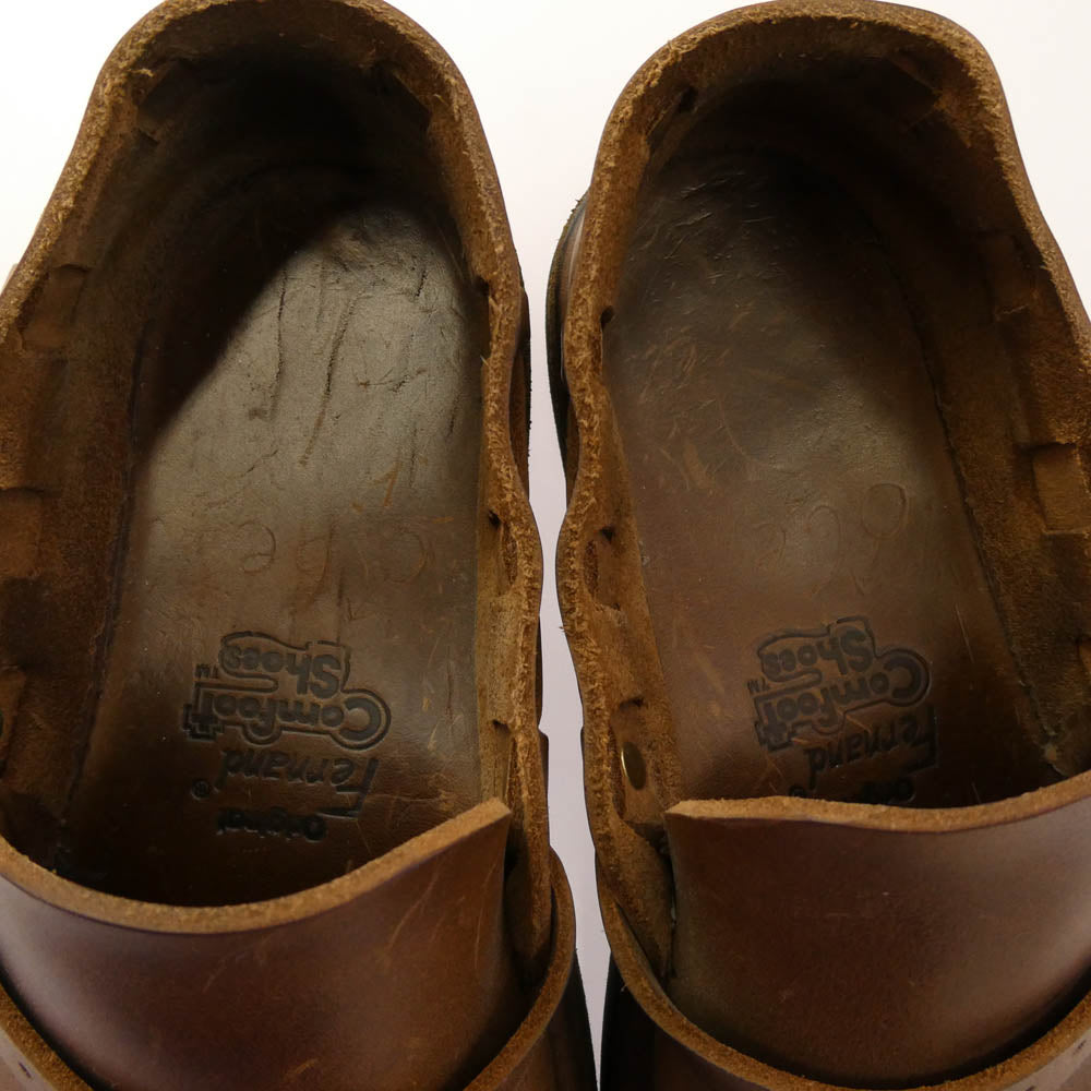 FERNAND LEATHER USA製 Middle English ミドルイングリッシュ レザー シューズ ブラウン系 US6E【中古】