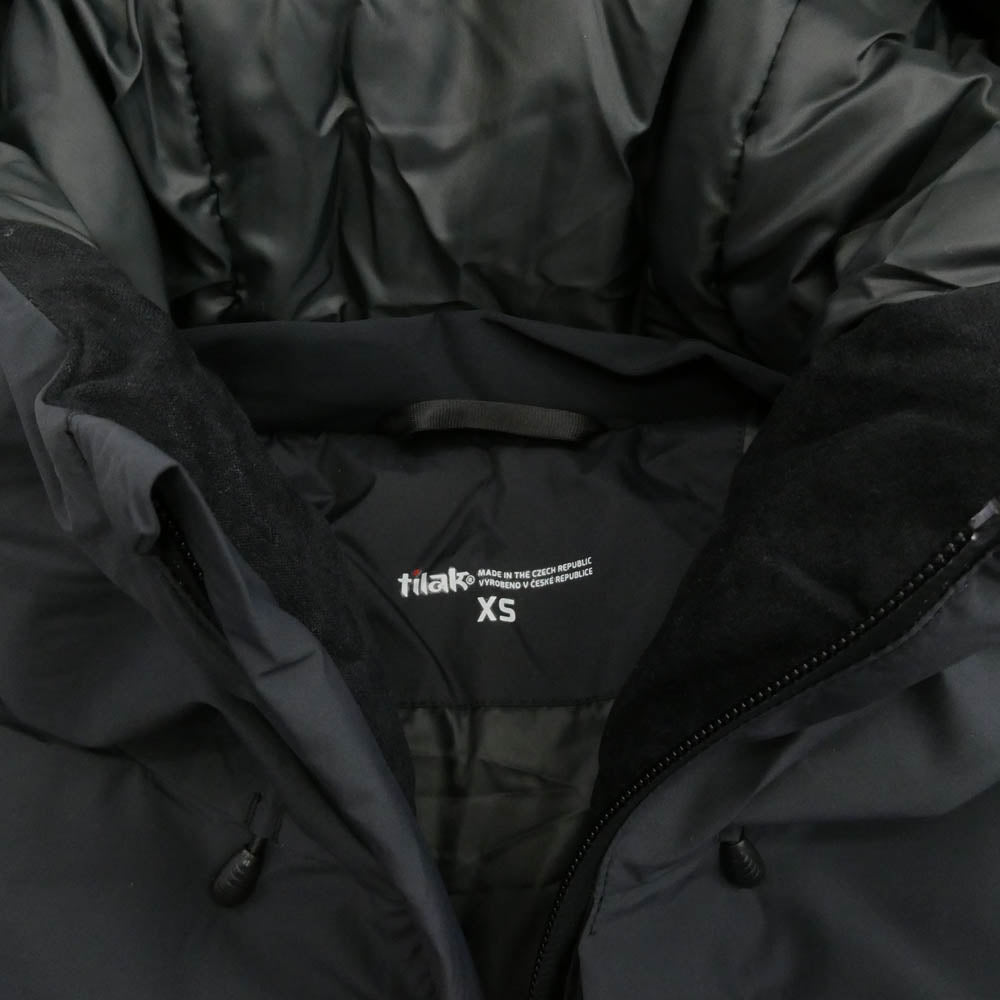 TILAK ティラック SVALBARD KAPUCI 21 スバルバード 中綿 ジャケット ブラック系 XS【新古品】【未使用】【中古】
