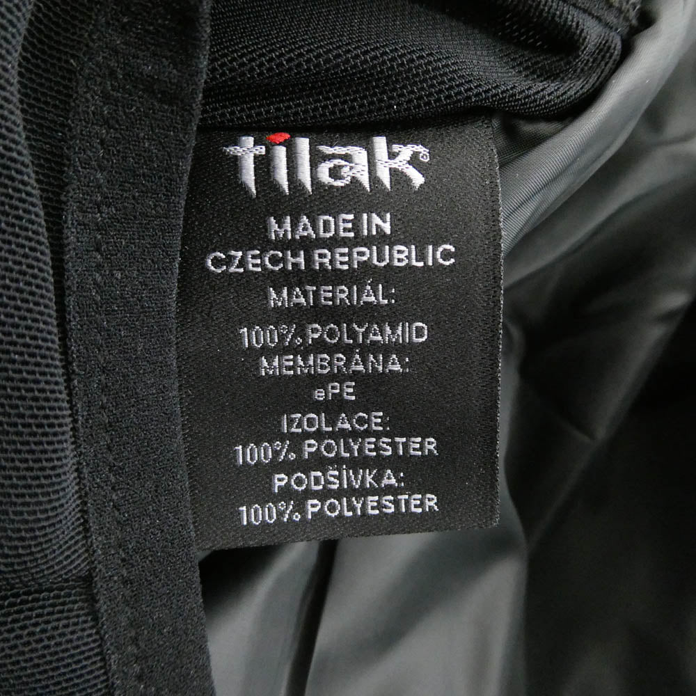 TILAK ティラック SVALBARD KAPUCI 21 スバルバード 中綿 ジャケット ブラック系 XS【新古品】【未使用】【中古】