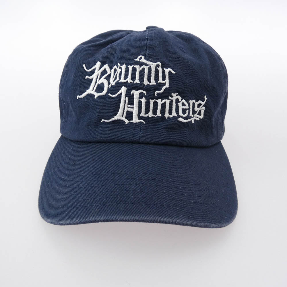 BOUNTY HUNTER バウンティーハンター RA Washed Twill Cap ウォッシュド加工 刺繍 ツイル キャップ 帽子 ネイビー系 F【中古】