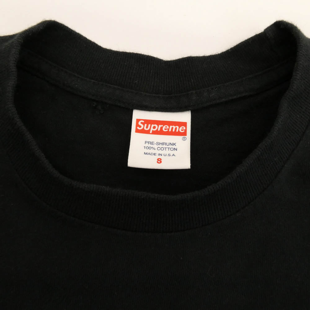 Supreme シュプリーム 20AW Box Logo L/S Tee ボックスロゴ ロングスリーブ Tシャツ ブラック系 S【中古】