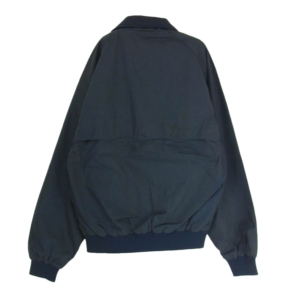 BARACUTA バラクータ イングランド製 G9 裏地チェック スウィングトップ ブルゾン ジャケット ネイビー系 サイズ表記無【中古】