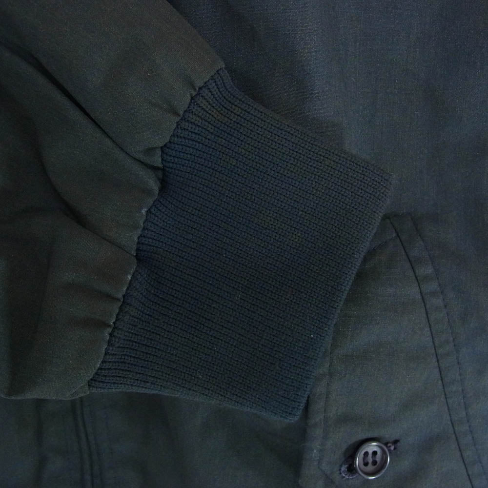 BARACUTA バラクータ イングランド製 G9 裏地チェック スウィングトップ ブルゾン ジャケット ネイビー系 サイズ表記無【中古】