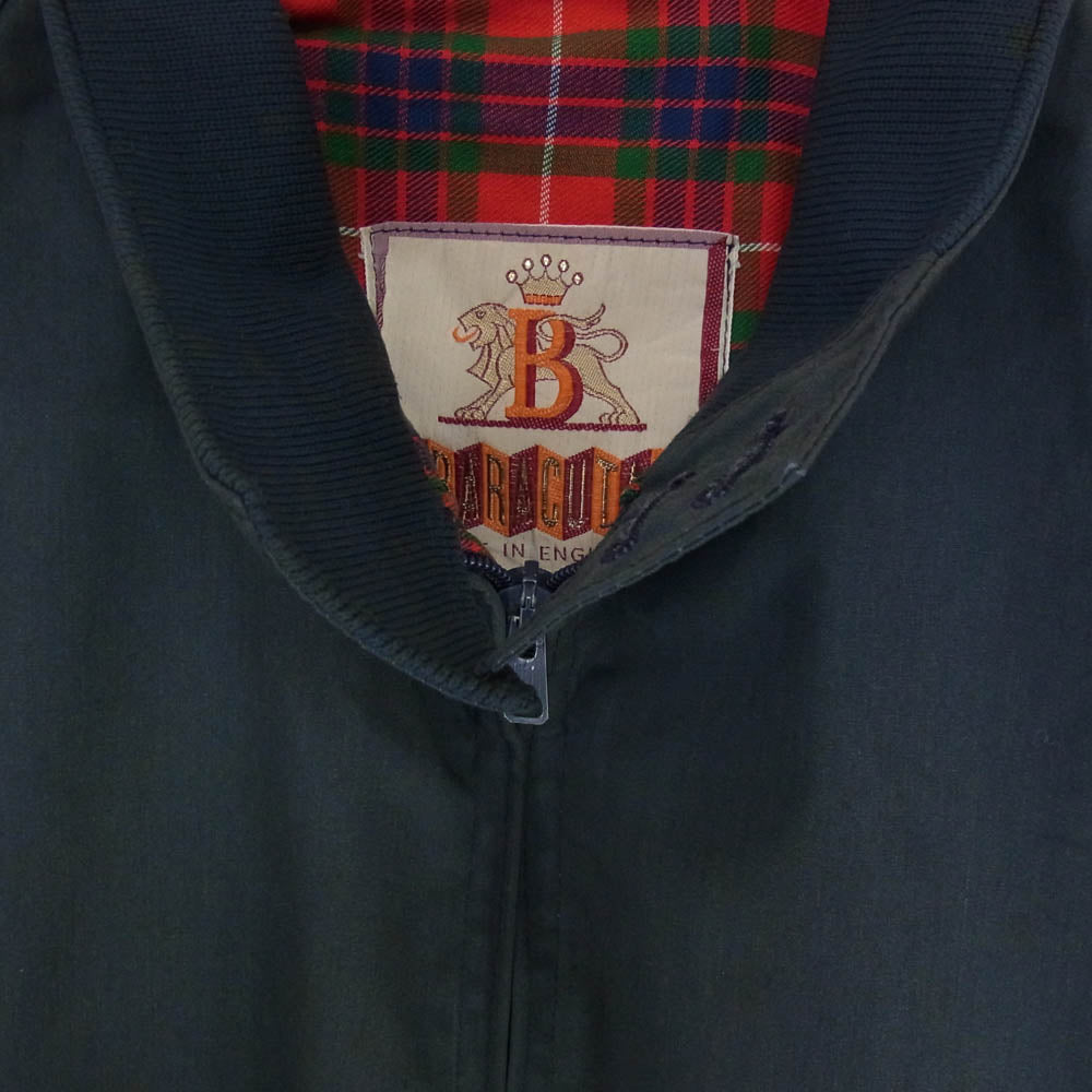 BARACUTA イングランド製 古着 G9 チェック裏地 スイングトップ