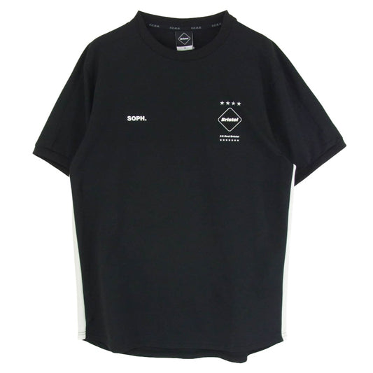 F.C.R.B. エフシーアールビー 22SS FCRB-220005 GAME SHIRT ゲーム シャツ 半袖 Tシャツ ブラック系 M【中古】