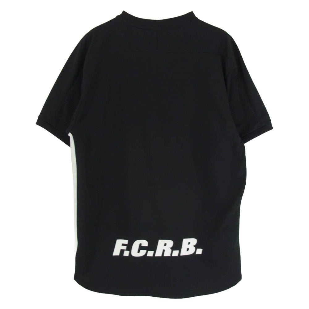 F.C.R.B. エフシーアールビー 22SS FCRB-220005 GAME SHIRT ゲーム シャツ 半袖 Tシャツ ブラック系 M【中古】