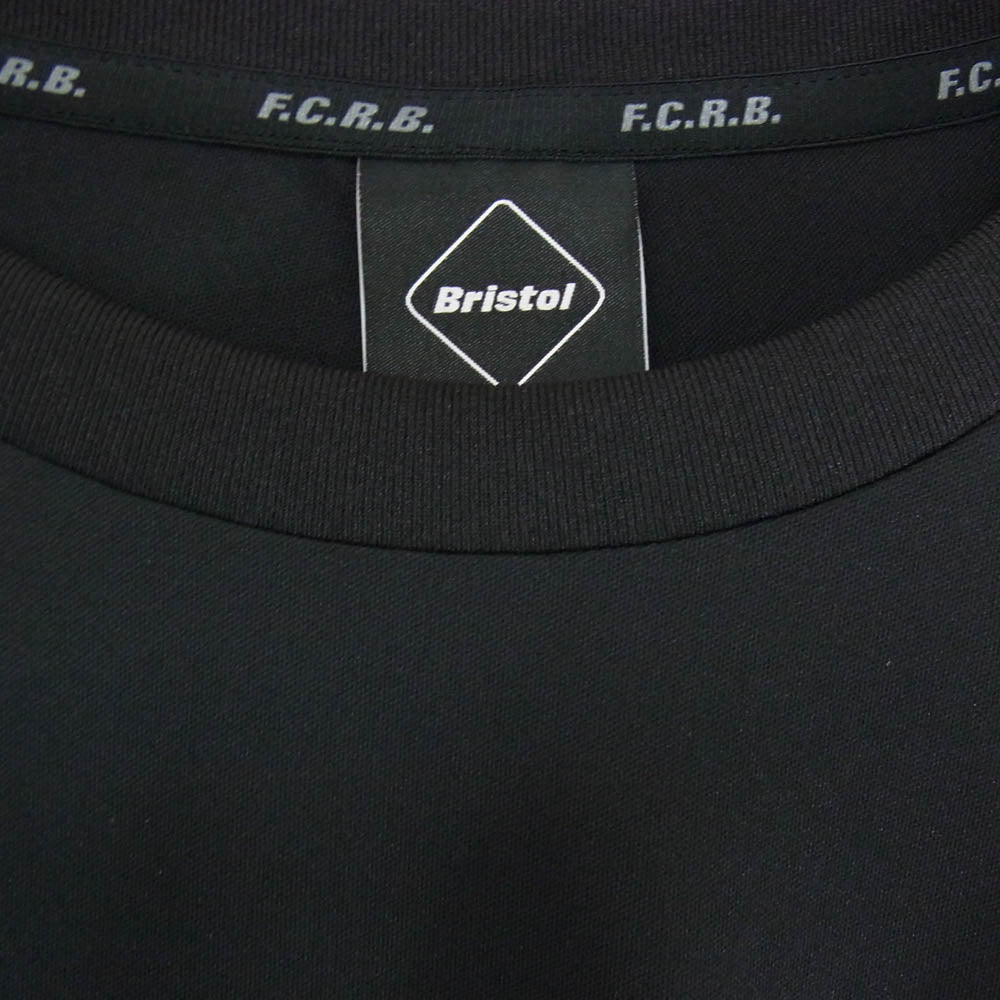 F.C.R.B. エフシーアールビー 22SS FCRB-220005 GAME SHIRT ゲーム シャツ 半袖 Tシャツ ブラック系 M【中古】