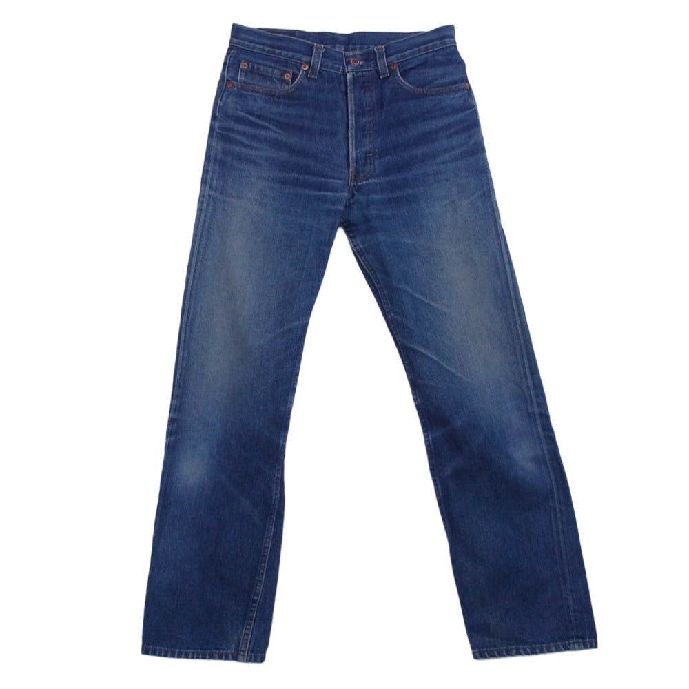 Levi's リーバイス 90s USA製 501 レギュラー smalle 裏刻印552 ボタンフライ デニム パンツ インディゴブルー系 W30/L32【中古】