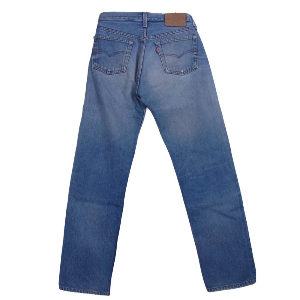 Levi's リーバイス 80s 90s USA製 501 レギュラー smalle 裏刻印524 ボタンフライ デニム パンツ ライトブルー系 W30/L34【中古】