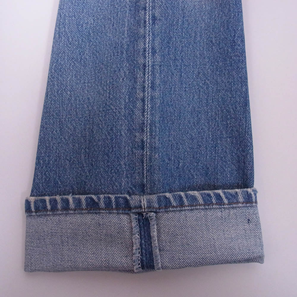Levi's リーバイス 80s 90s USA製 501 レギュラー smalle 裏刻印524 ボタンフライ デニム パンツ ライトブルー系 W30/L34【中古】