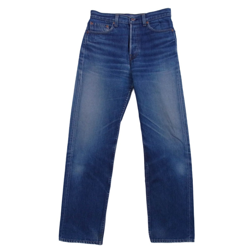 Levi's リーバイス 80s 90s USA製 501 レギュラー smalle 裏刻印524 ボタンフライ デニム パンツ インディゴブルー系 W30/L34【中古】
