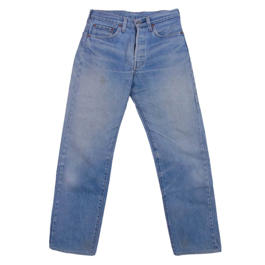 Levi's リーバイス 80s 90s 501 赤耳 smalle 裏刻印524 ボタンフライ デニム パンツ ライトブルー系 不明【中古】