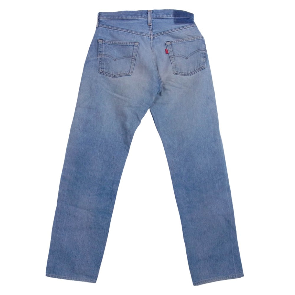 Levi's リーバイス 80s 90s 501 赤耳 smalle 裏刻印524 ボタンフライ デニム パンツ ライトブルー系 不明【中古】