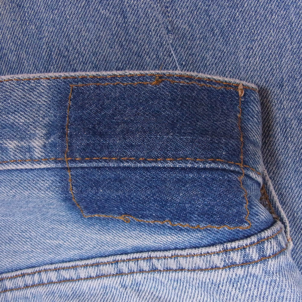 Levi's リーバイス 80s 90s 501 赤耳 smalle 裏刻印524 ボタンフライ デニム パンツ ライトブルー系 不明【中古】