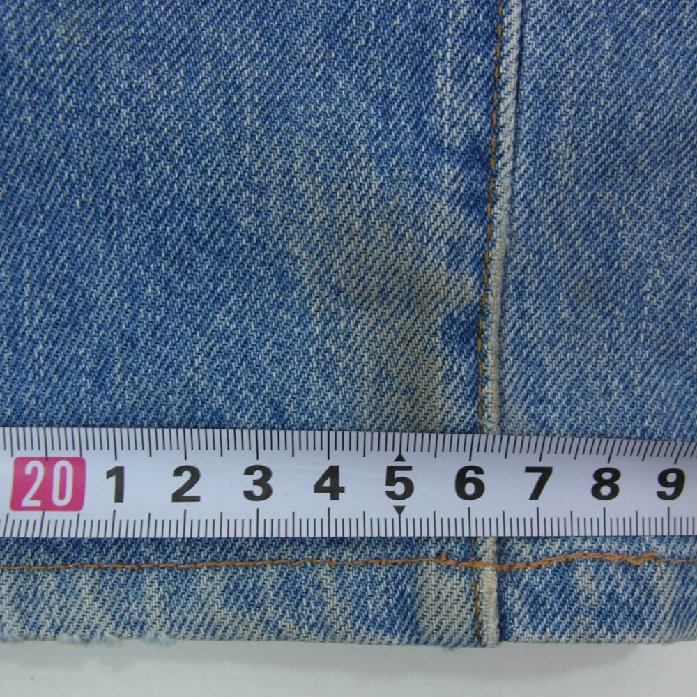 Levi's リーバイス 80s 501 赤耳 smalle 裏刻印524 ボタンフライ デニム パンツ インディゴブルー系 サイズ表記無【中古】