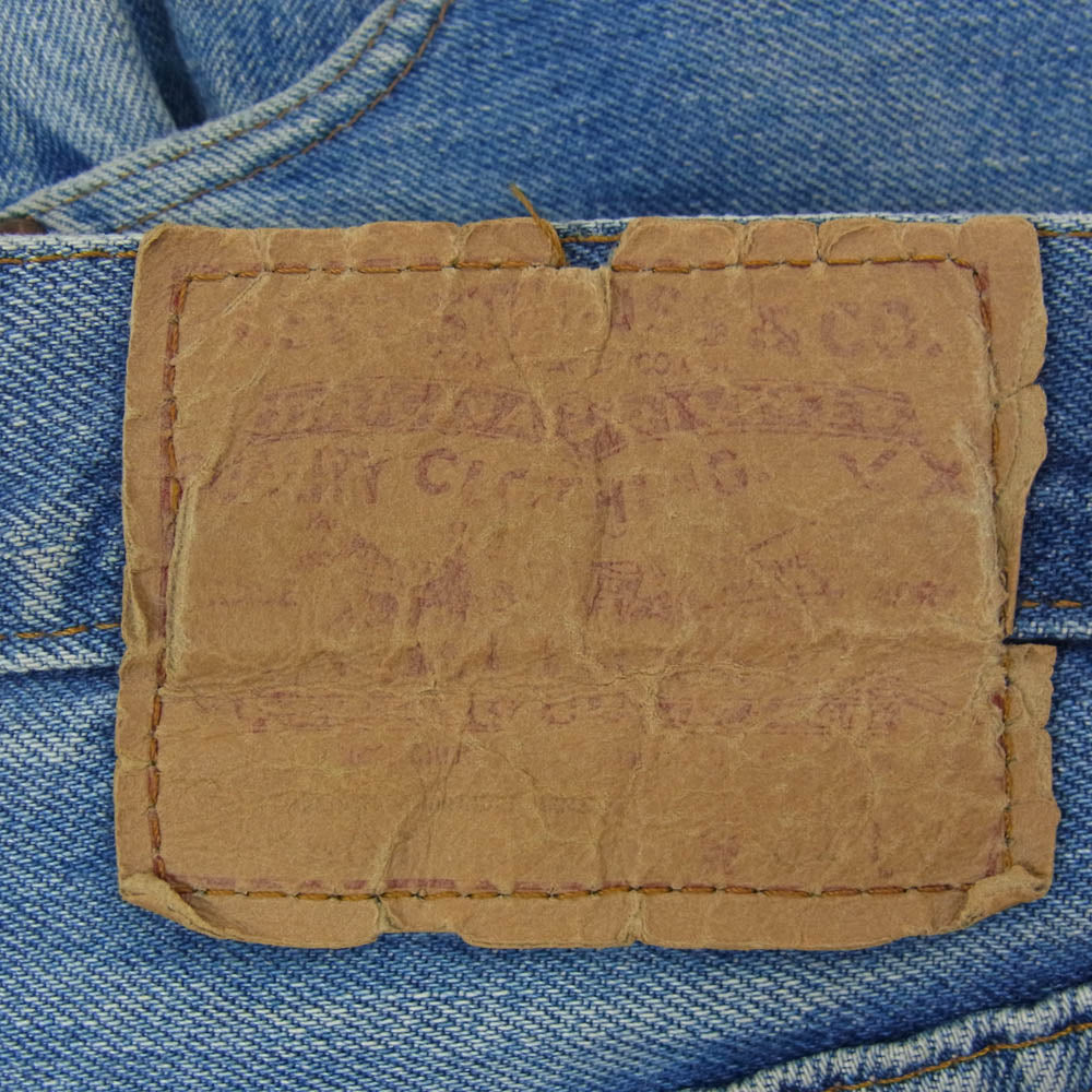 Levi's リーバイス 80s 501 赤耳 smalle 裏刻印524 ボタンフライ デニム パンツ インディゴブルー系 サイズ表記無【中古】