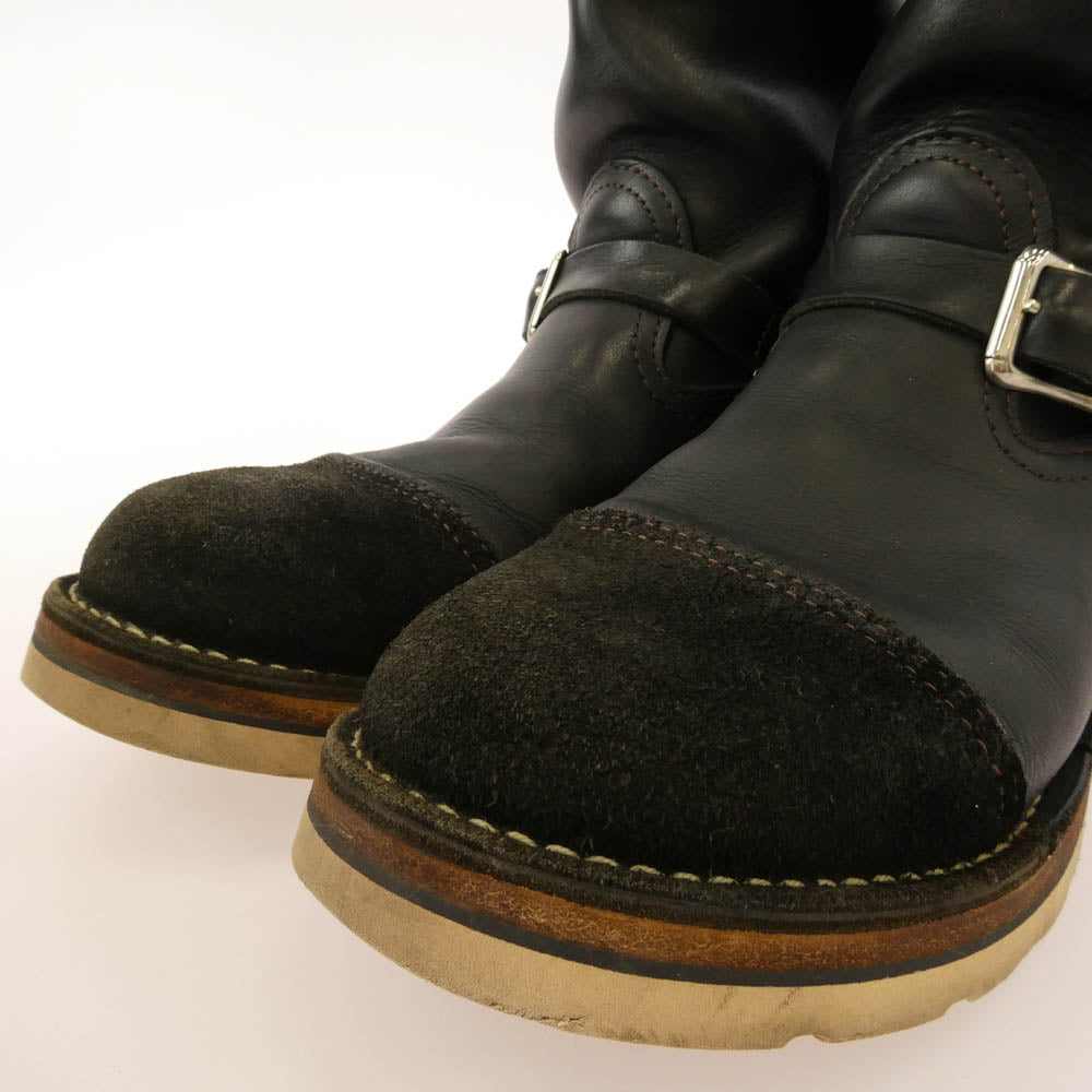 WESCO ウエスコ BOSS REBUILD ボス リビルド エンジニアブーツ ブラック系 7.5E【中古】