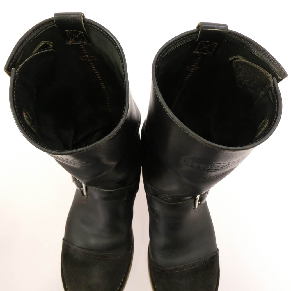 WESCO ウエスコ BOSS REBUILD ボス リビルド エンジニアブーツ ブラック系 7.5E【中古】