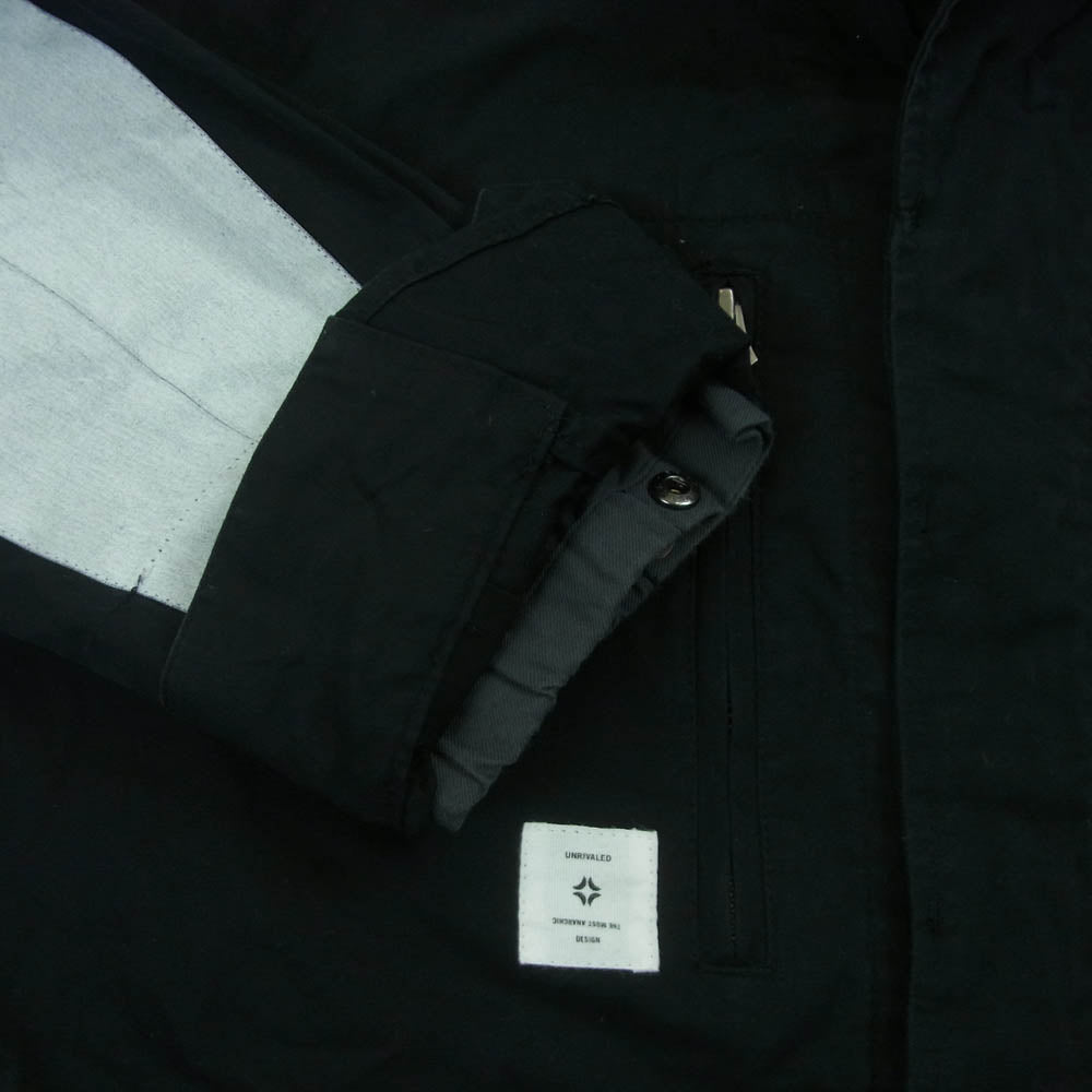 UNRIVALED アンライバルド UR-URSS06-1271 エルボーパッチ付 マウンテン フィールド ジャケット ブラック系 L【中古】