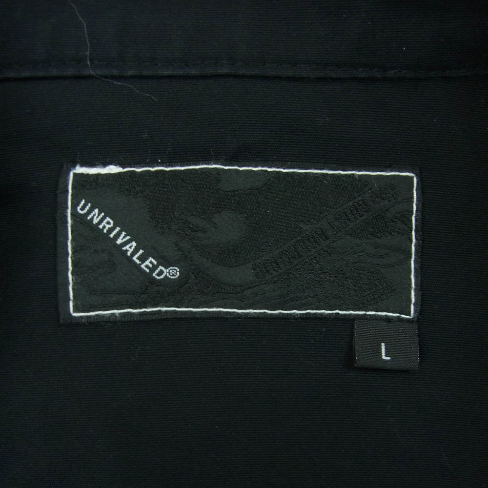 UNRIVALED アンライバルド UR-URSS06-1271 エルボーパッチ付 マウンテン フィールド ジャケット ブラック系 L【中古】