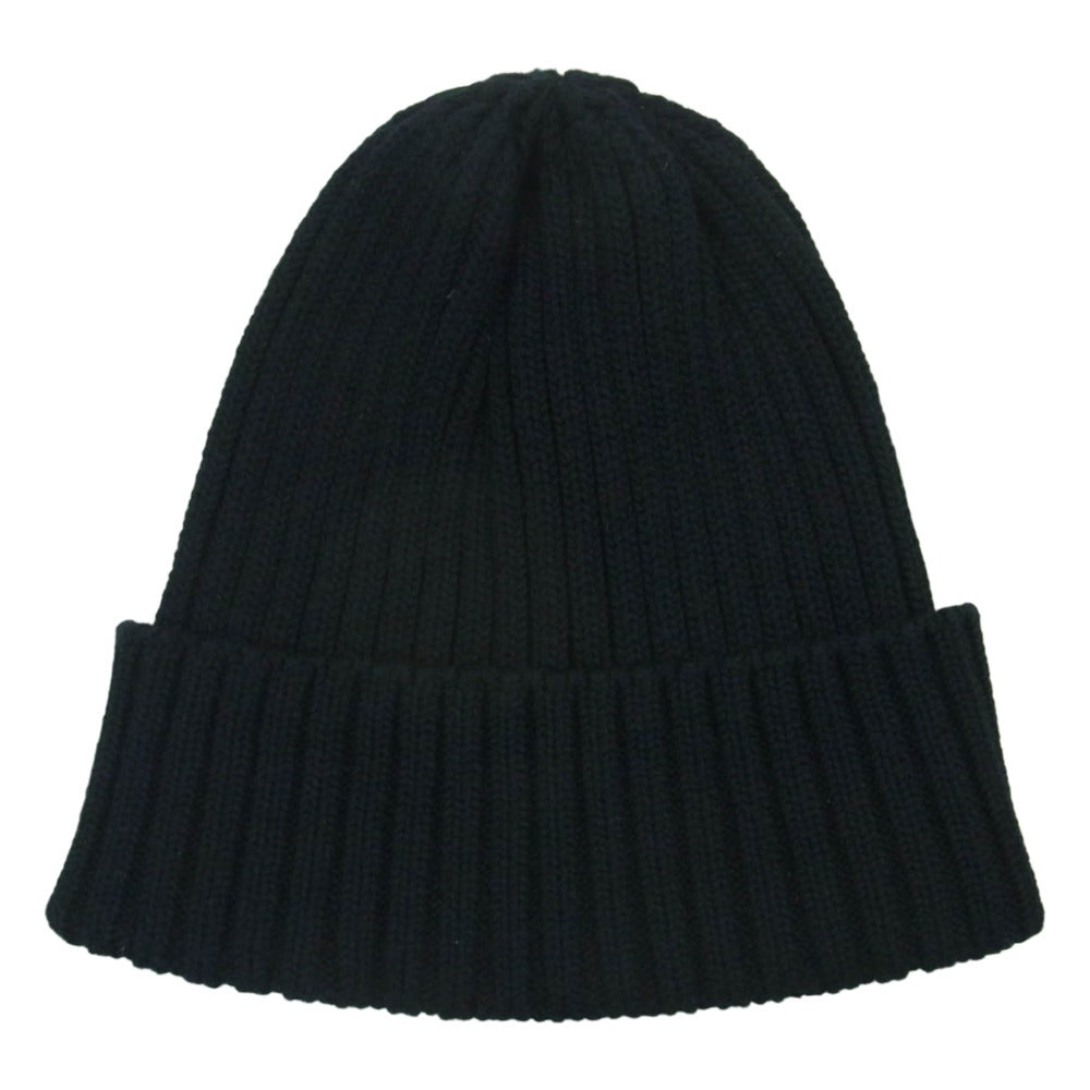 GOODENOUGH グッドイナフ 16AW GE-168017 COTTON BEANIE コットン ビーニー Gタグ ニットキャップ ダークネイビー系【中古】
