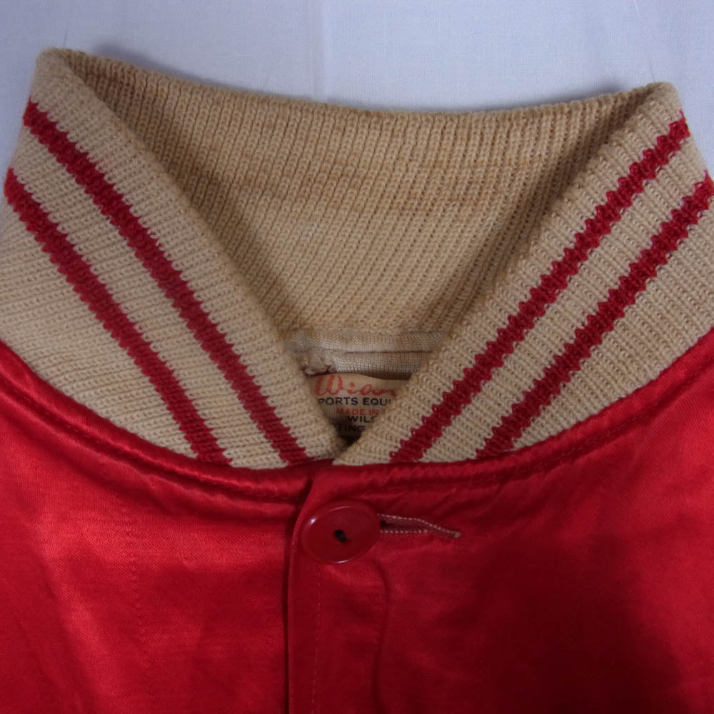 wilson ウィルソン VINTAGE ヴィンテージ 60s USA製 サテン バーシティ