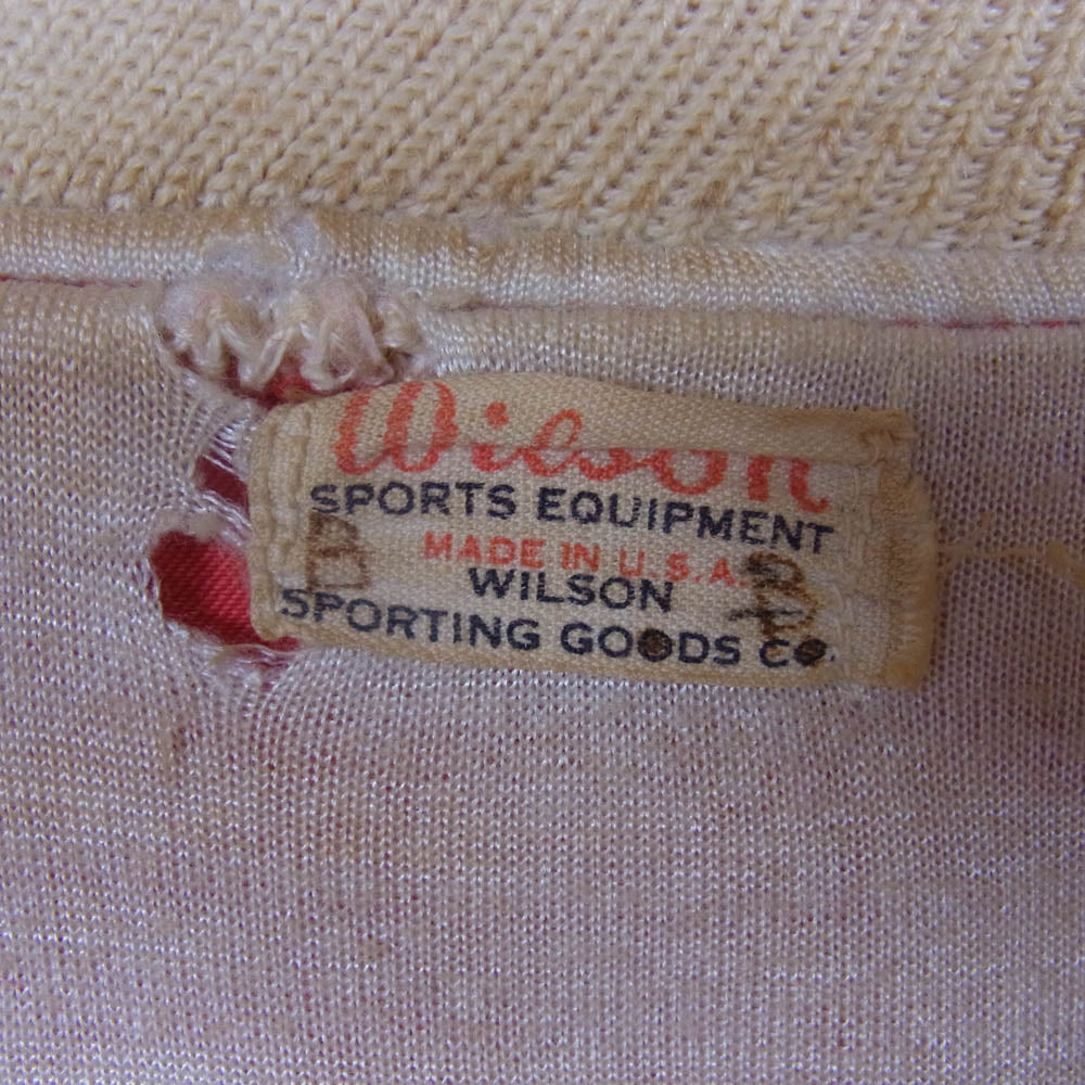 wilson ウィルソン VINTAGE ヴィンテージ 60s USA製 サテン バーシティ