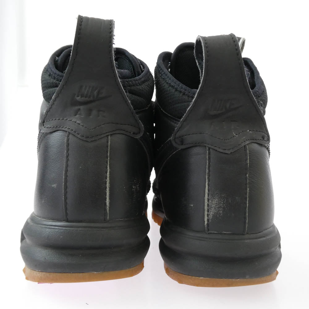 NIKE ナイキ 805899-003 Lunar Force 1 Duckboot ルナフォース1 ダックブーツ スニーカー ブラック系 27.5cm【中古】