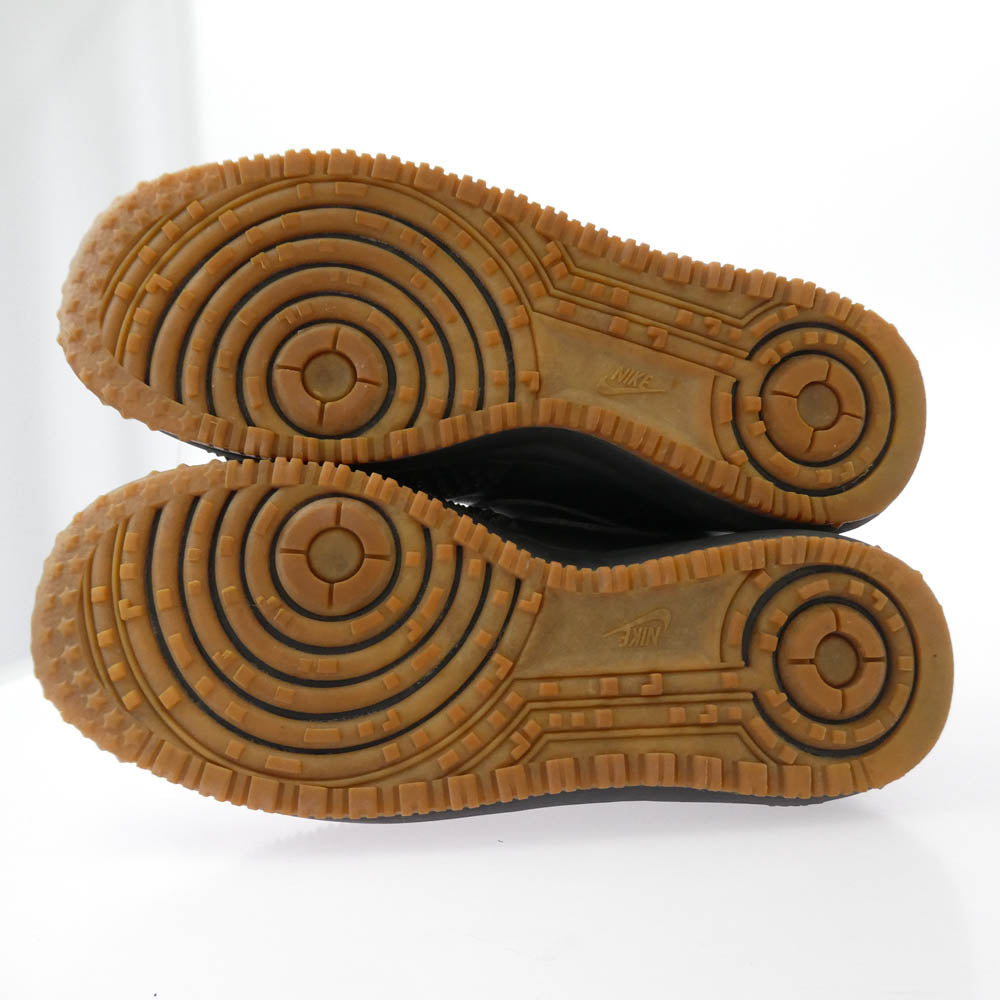 NIKE ナイキ 805899-003 Lunar Force 1 Duckboot ルナフォース1 ダックブーツ スニーカー ブラック系 27.5cm【中古】