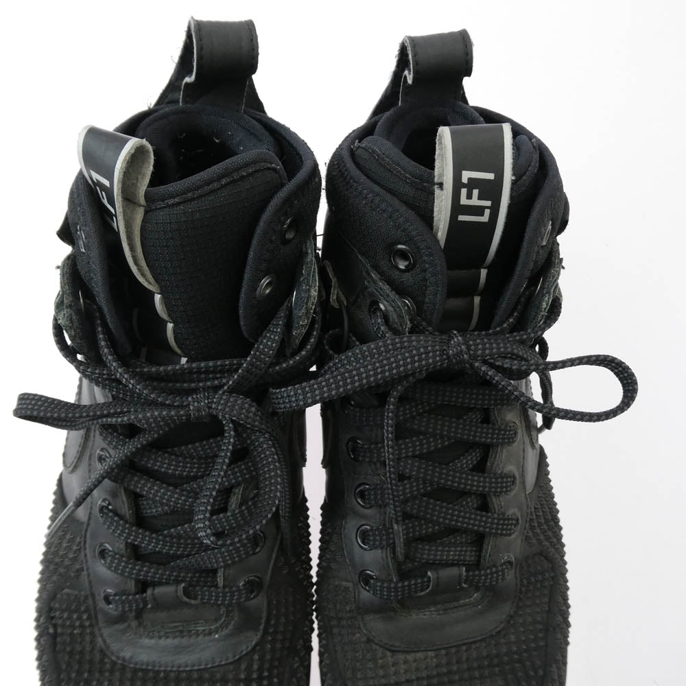 NIKE ナイキ 805899-003 Lunar Force 1 Duckboot ルナフォース1 ダックブーツ スニーカー ブラック系 27.5cm【中古】