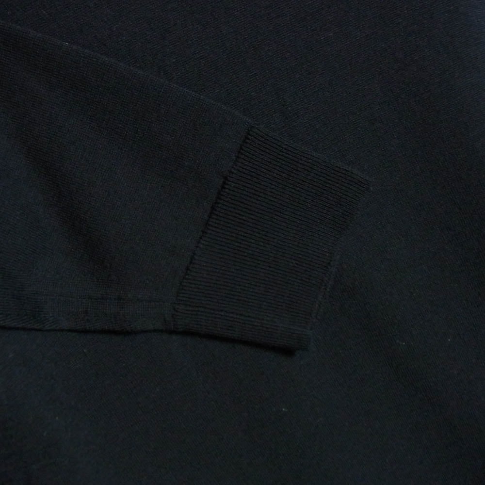 JOHN SMEDLEY ジョンスメドレー タートルネック ハイネック ウール ニット ブラック系 S【中古】