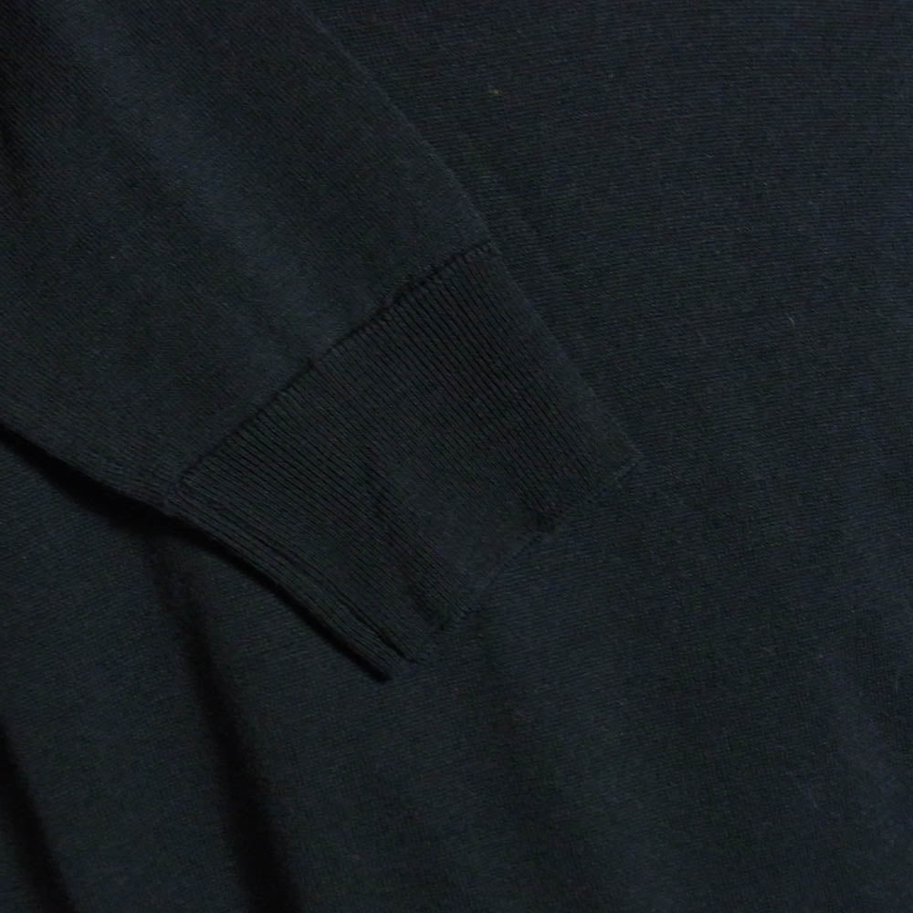 JOHN SMEDLEY ジョンスメドレー ウール クルーネック ニット ブラック系 S【中古】