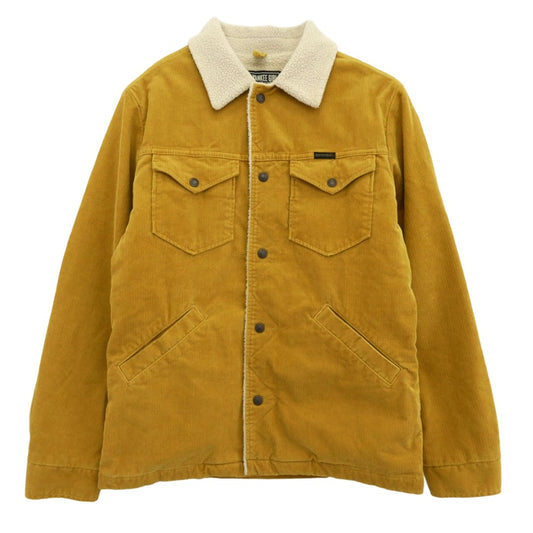 HYSTERIC GLAMOUR ヒステリックグラマー 22AW 02223AC06 コーデュロイ ボア ランチコート ジャケット イエロー系 M【中古】