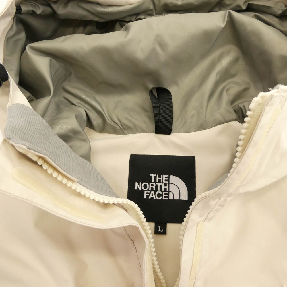 THE NORTH FACE ノースフェイス NPW62202Z レディース マウンテンパーカー ジャケット オフホワイト系 L【中古】