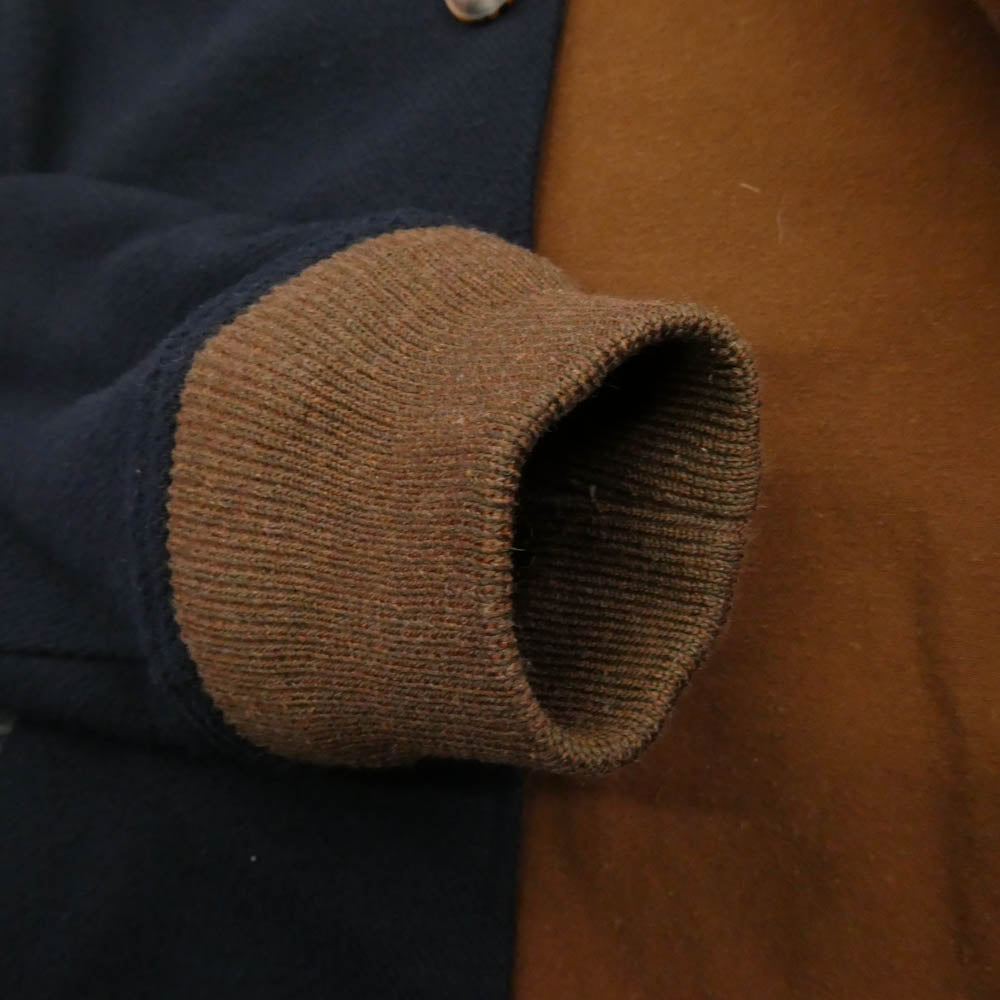 Buzz Rickson's バズリクソンズ BR12814 USAAF SPORTS JACKET スポーツ ジャケット スタジャン ネイビー系 S【中古】