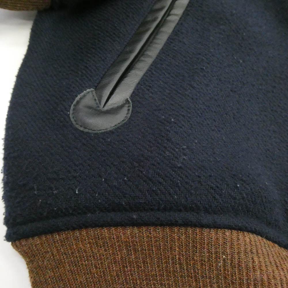 Buzz Rickson's バズリクソンズ BR12814 USAAF SPORTS JACKET スポーツ ジャケット スタジャン ネイビー系 S【中古】