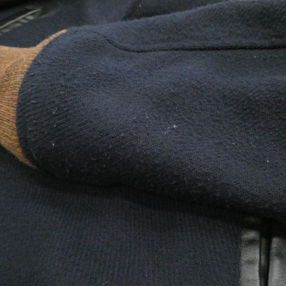 Buzz Rickson's バズリクソンズ BR12814 USAAF SPORTS JACKET スポーツ ジャケット スタジャン ネイビー系 S【中古】